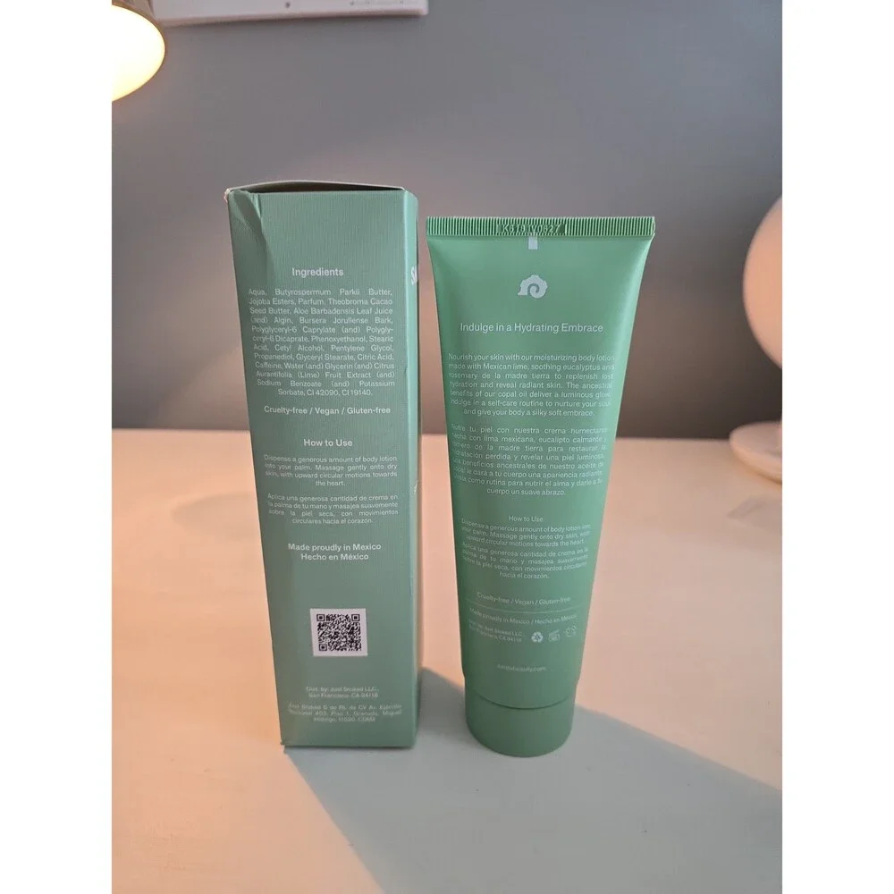 Santu Beauty Lima Mexicana Body Lotion Full Size NEW